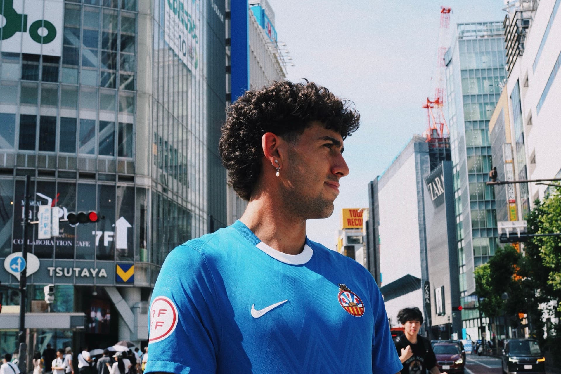 CF VILANOVA TOKYO player in Shibuya